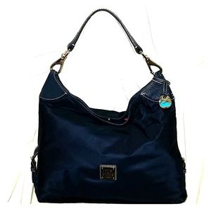 Dooney Bourke Hobo, Nylon w/Leather Trim